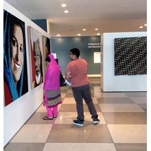 THE TRANSFORMATIVE POWER OF ART
An exhibit on Human Tolerance and Cultural Diversity
